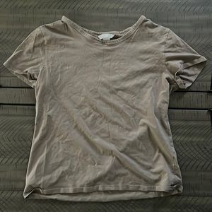 brown tee